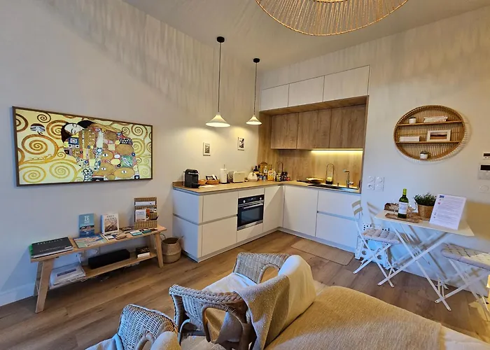 Apartamento Arcarêve - Grand Deluxe Avec Terrasse, Jardin Et Accès Par La Résidence